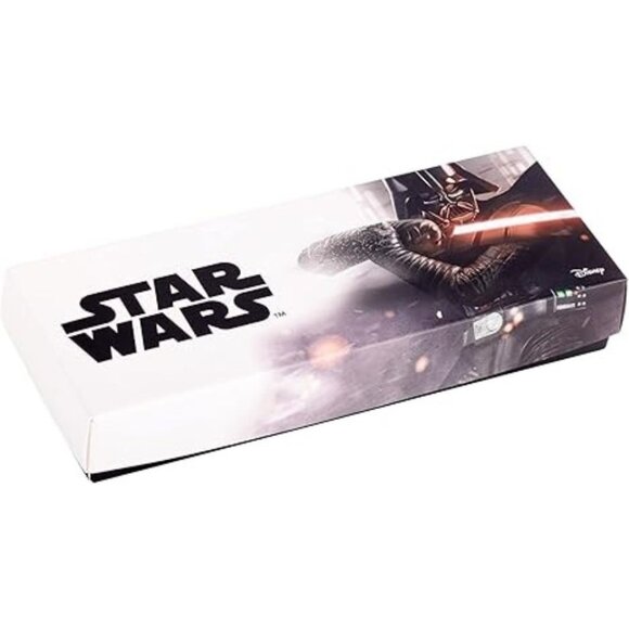 NWT - Star Wars Boba Fett Insignia Men's Sliver Vintage Alloy Watch - Picture 11 of 15